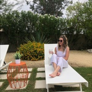 Obey linen romper size 24